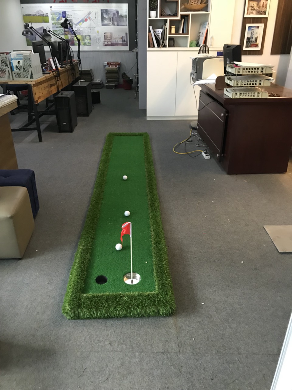 thảm tập golf