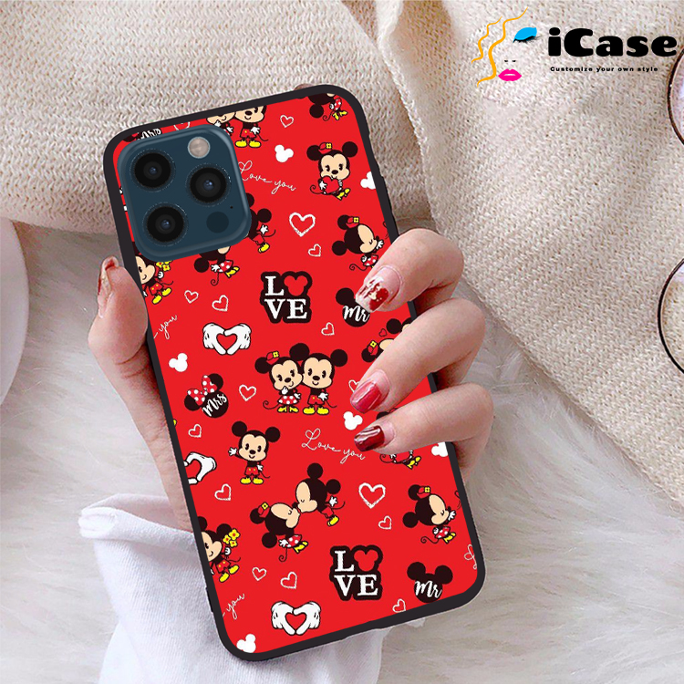 Ốp lưng iPhone 12 Pro viền dẻo TPU BST Hoạt Hình