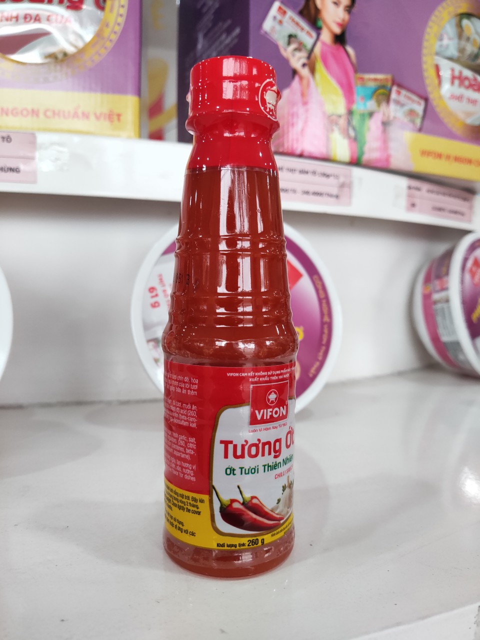 Tương ớt Vifon 260g (Ớt tươi thiên nhiên)