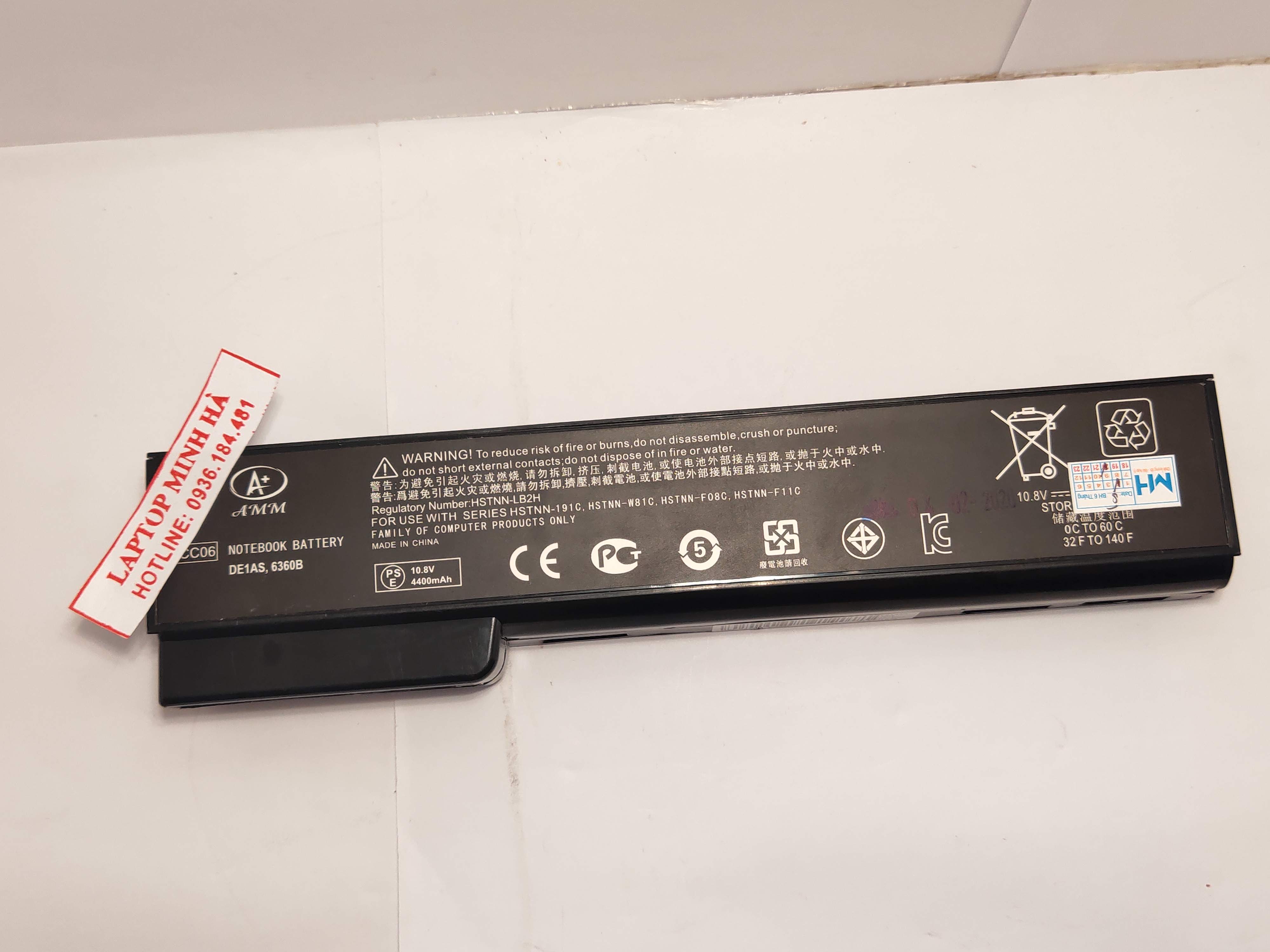 pin laptop HP ProBook 6470b