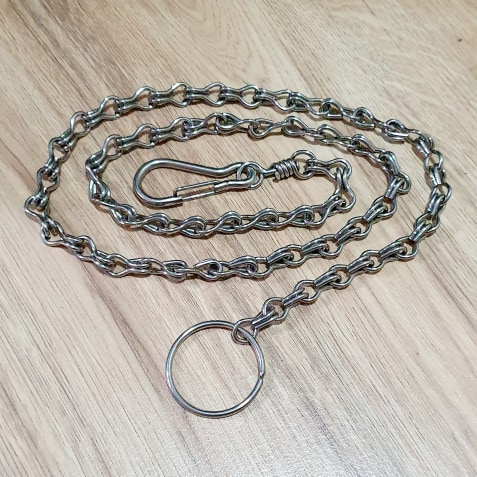 Sợi Dây Xích Đan Kép Móc Kẹp To 7cm Chiều Dài 1m3 Chuyên Dùng Buộc Hàng Hóa Hoặc Dẫn Dắt Thú Cưng