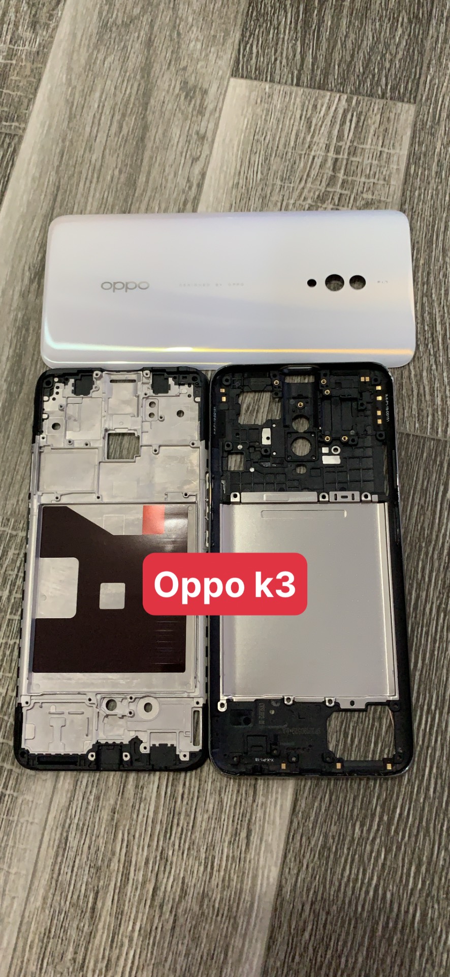bộ vỏ oppo K3 ZIN hãng