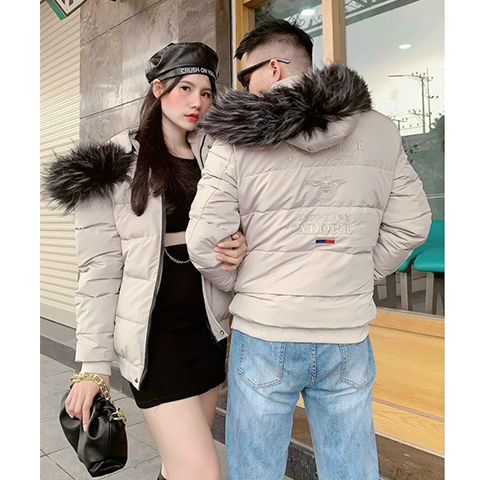 Áo Phao Nam Nữ Mũ Lông Hàng Cao Cấp