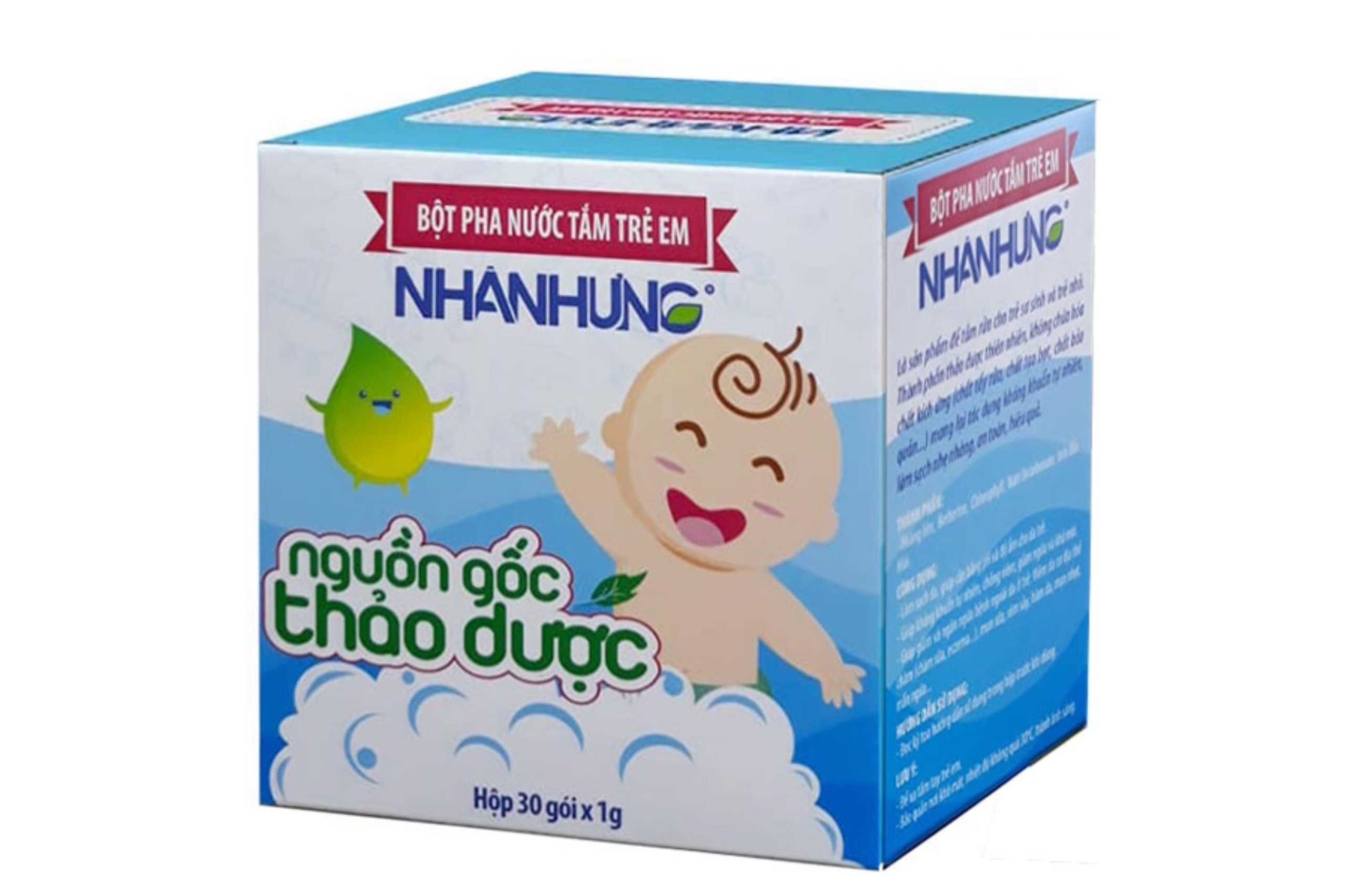 Bột tắm trẻ em nhân hưng
