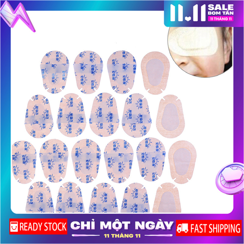 Jettingbuy 20 Miếng dán che mắt điều chỉnh luyện tập nhược thị cho trẻ em