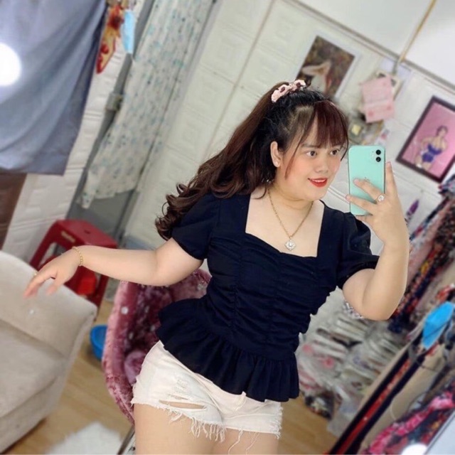 [HCM]Áo Nhún Bigsize 55-90Kg (Có Size- Ảnh Thật Bigsize)