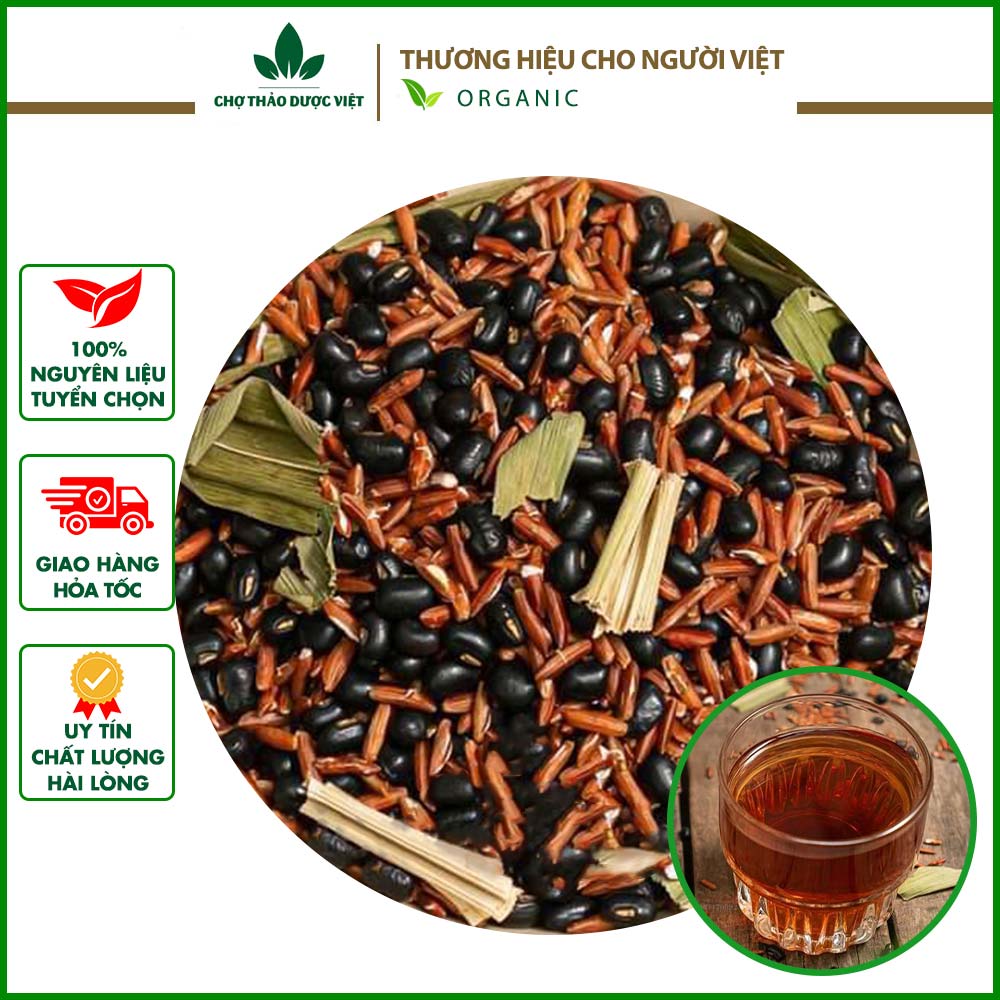 Trà gạo lứt đậu đen rang, hỗ trợ giảm cân hiệu quả, ngừa tiểu đường - Chợ Thảo Dược Việt