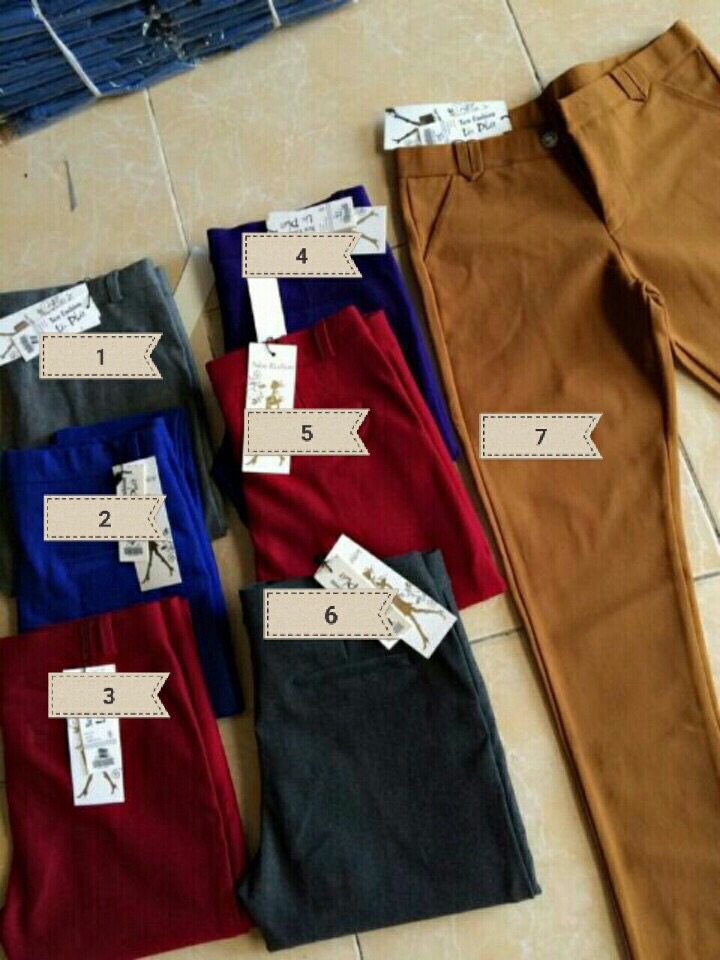 Quần dây kéo cotton Hàn Quốc