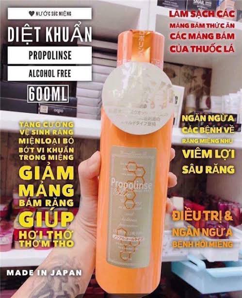 NƯỚC SÚC MIỆNG PROPOLINSE NHẬT BẢN