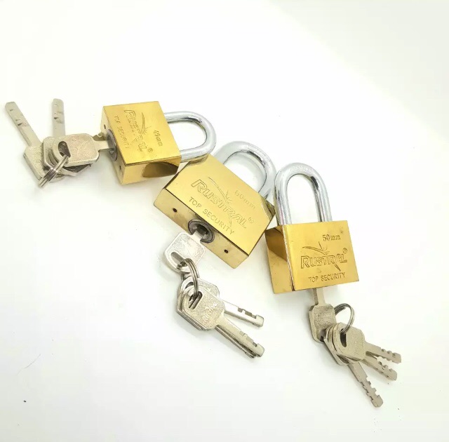 Combo 3 ổ khoá 6 phân dùng chung 1 CHÌA chủ ( có 4 chìa sơ cua )