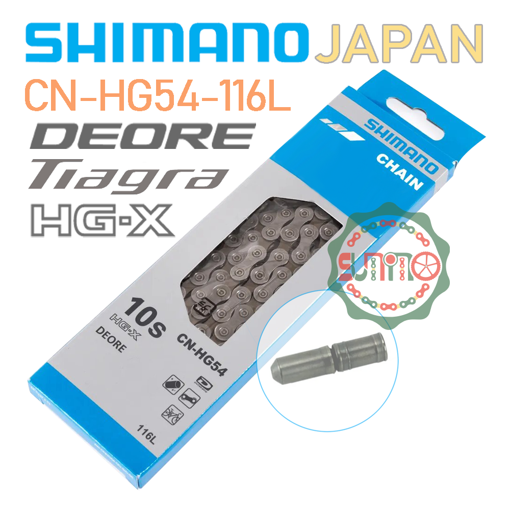 Sên shimano hg54 116l 10 speed full box chính hãng