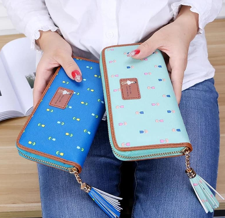 Ví Dài Hoạ Tiết Hoa Nhí