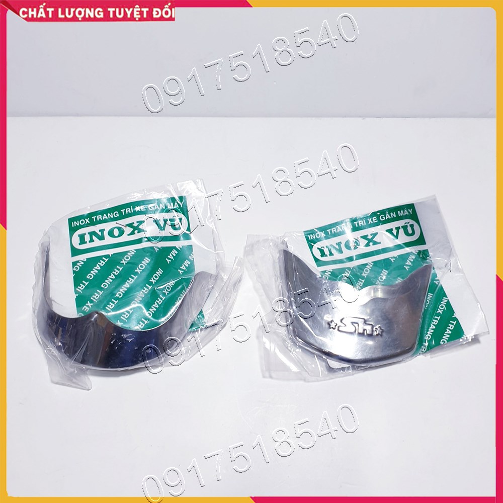 Bọc Mũi Dè Trước Sau SH Mode 2013–2019, SH Mode 2020- 2025 – Inox Xi Titan, Inox, Carbon – Đẹp Bền, Gắn Chuẩn Zin