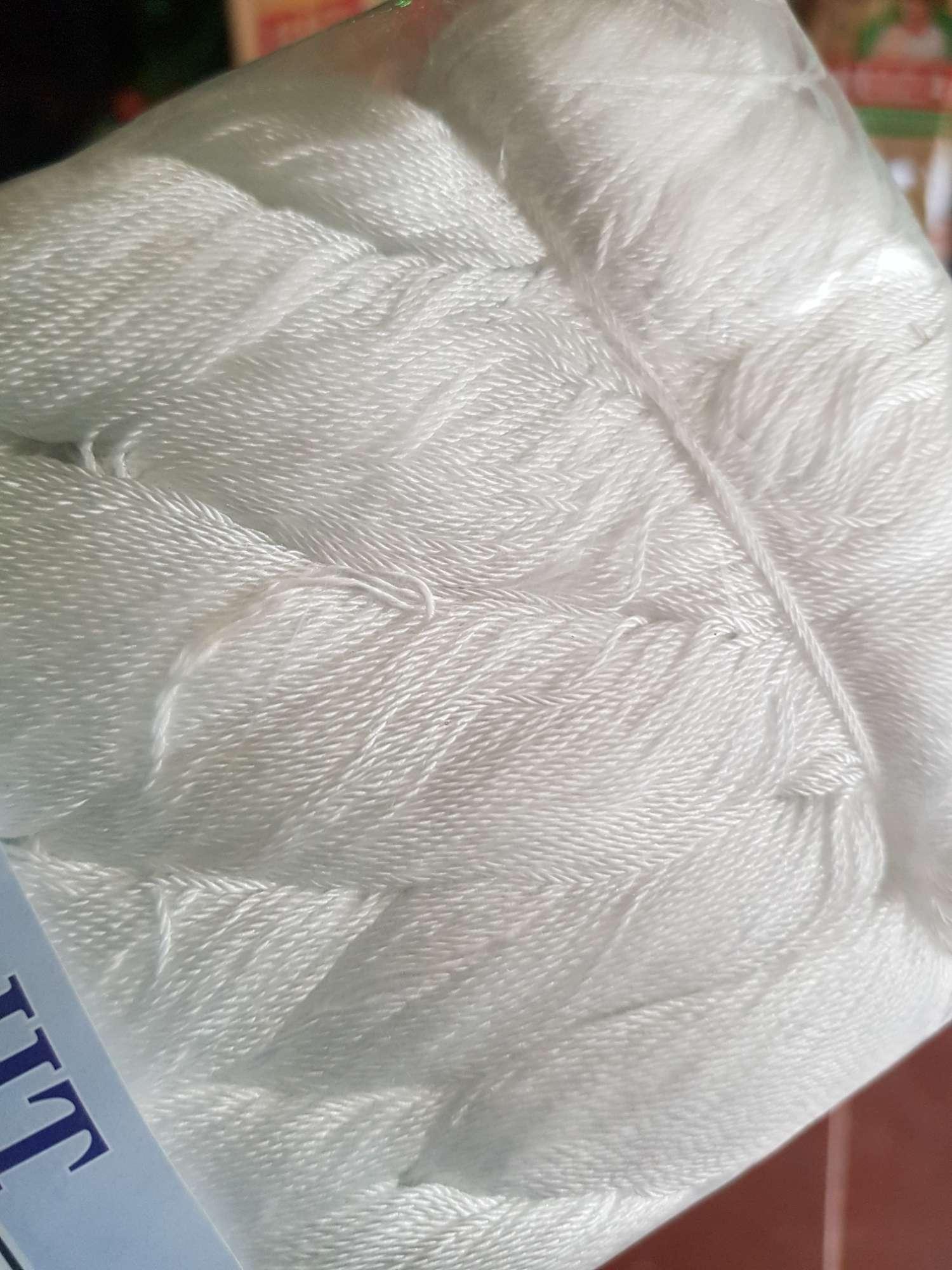 1kg chỉ dù 1mm màu trắng