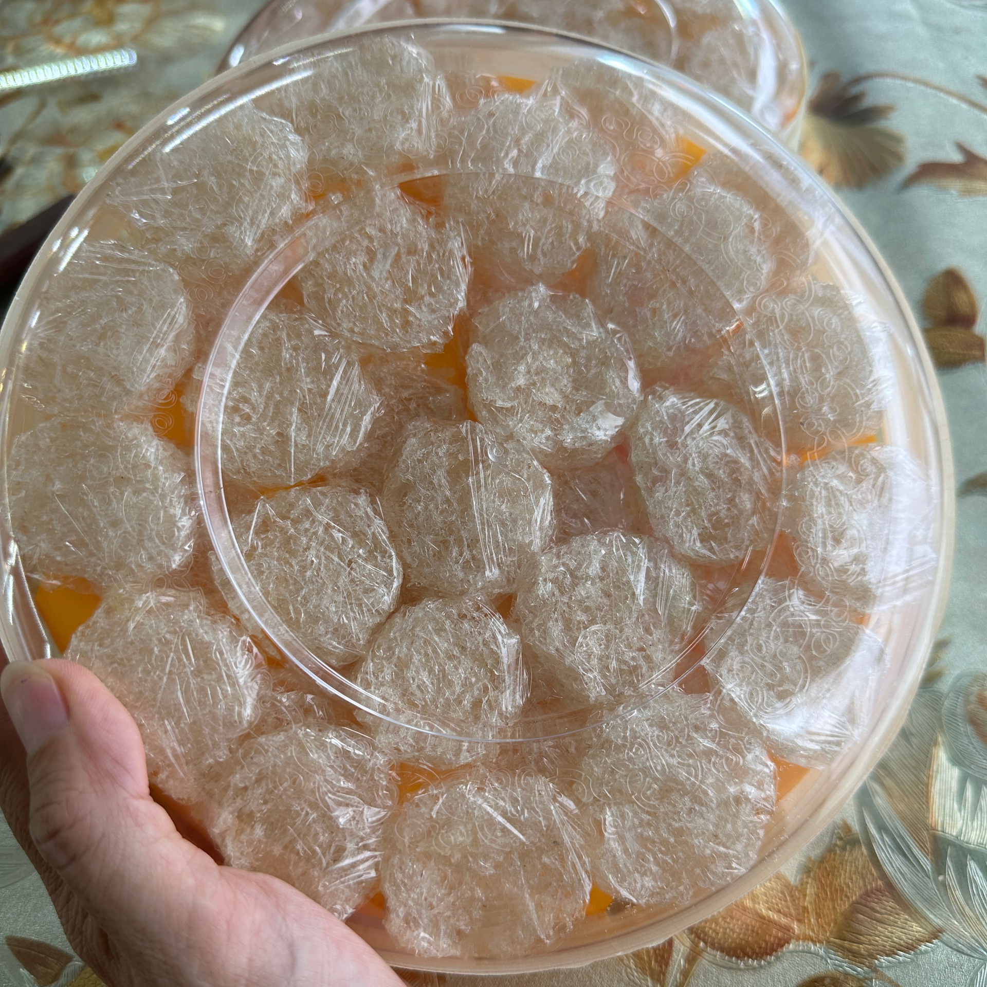 Yến Viên Baby 100gr (Khoảng 70-80 viên) - Yến Sào Cho Bé Kèm Táo Đỏ, Đường Phèn, Hạt Chia