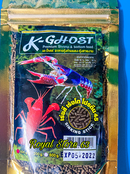 K Ghost (100gram) thức ăn cho tôm, tép cảnh Thái Lan