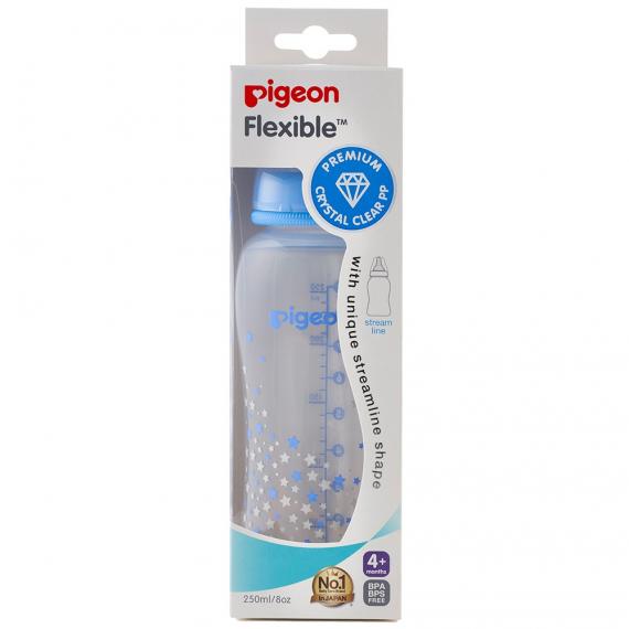 Bình sữa Pigeon PP Streamline - màu xanh (150ml / 250ml)