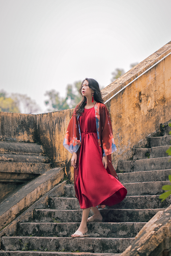 Sumire Store Đầm cổ yếm Tràng An