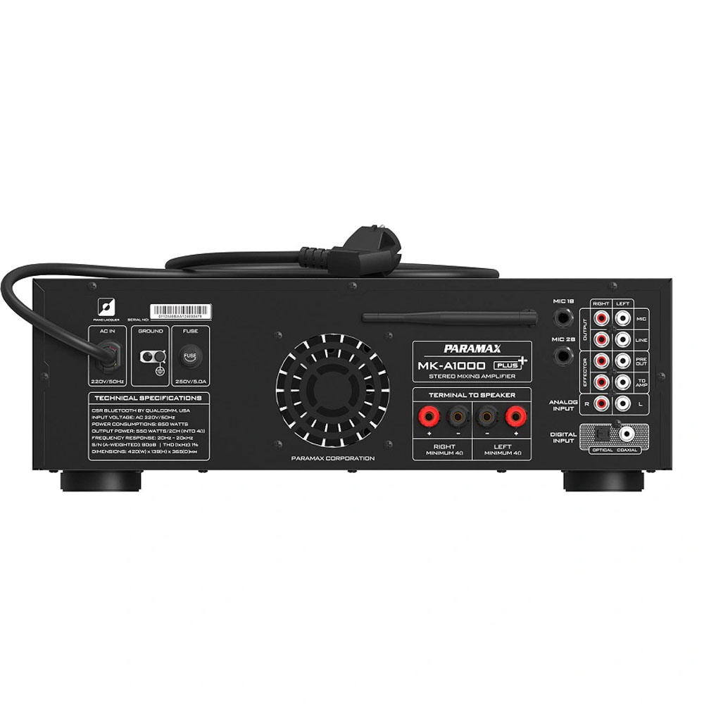Amply Karaoke Paramax MK-A1000 PLUS