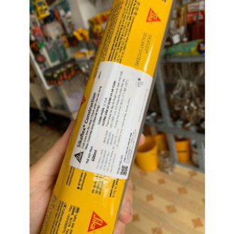 Sika Flex xúc xích - keo trám chít khe xử lý vết nứt với độ đàn hồi vĩnh cửu - keo trám khe co giãn màu xám và trắng