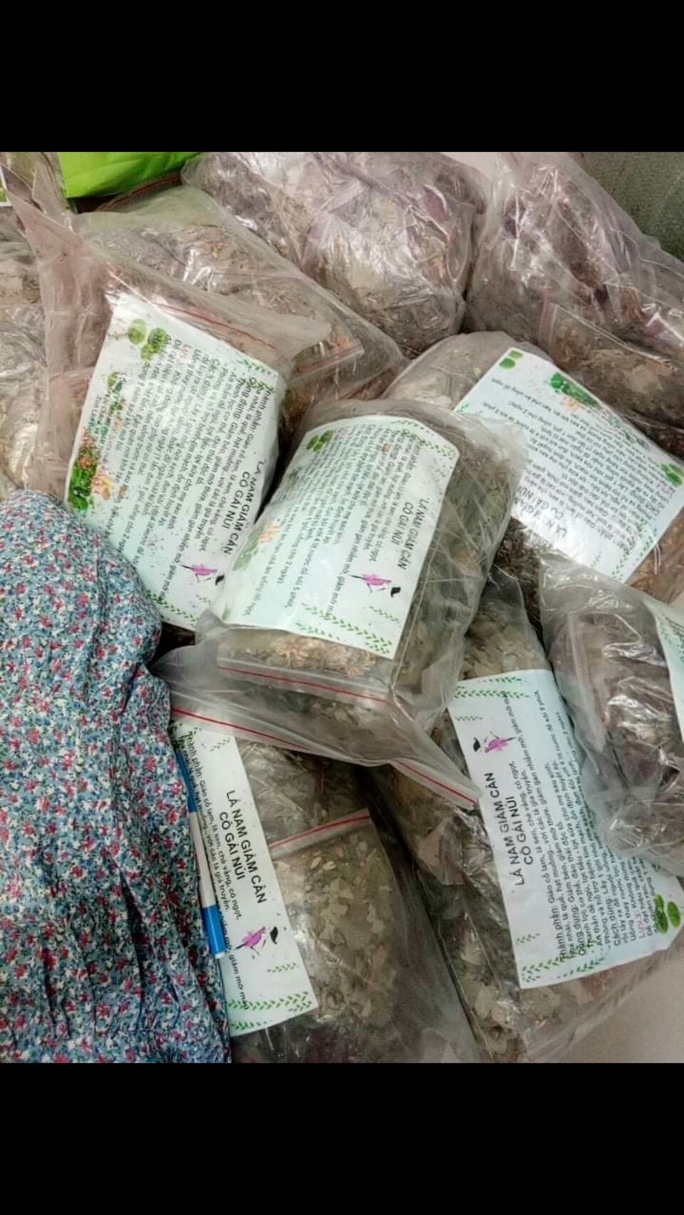 [HCM]Lá Nam giảm cân Cô Gái Núi