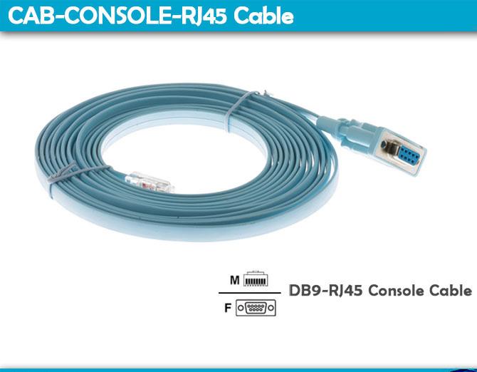 Cáp Console CISCO Cable DB9 Female - RJ45 Male