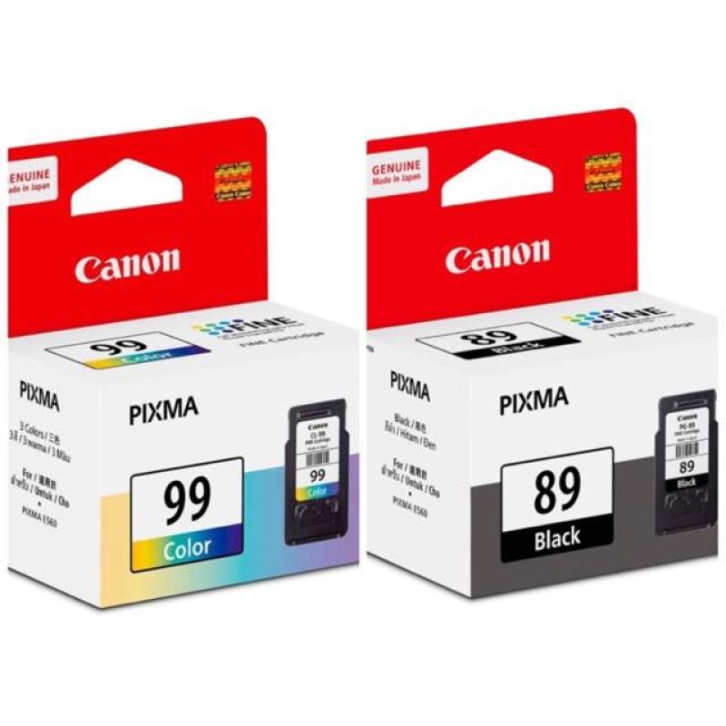 ☸☸  Mực In Canon 89 và 99 Cho Máy In Canon Pixma E560