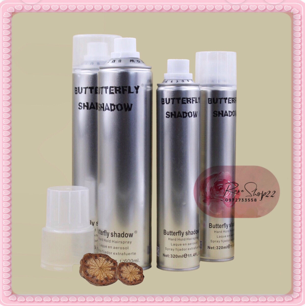 Tặng Lược - Combo Sáp Vuốt Tóc Volcanic Clay Version + Gôm Butterfly + Lược Tròn