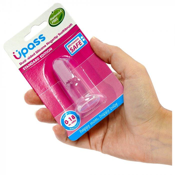 Rơ lưỡi xỏ ngón silicone Upass cho bé