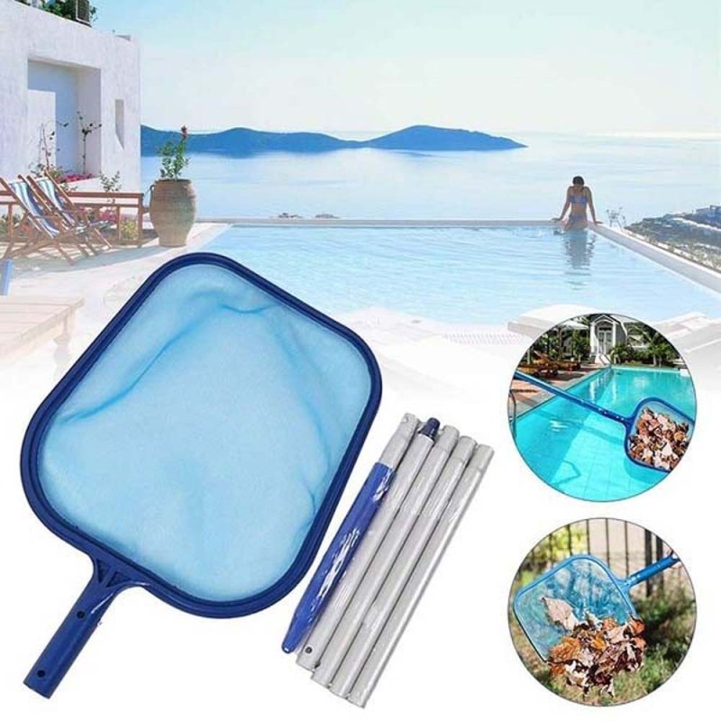 Portable Debris With Adjustable Telescopic Pole Rubbish Pond Maintenance Leaf Catcher Swimming Pool Cleaner Cleaning Net Pool Skimmer