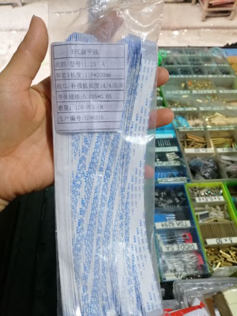 5c dây cáp tín hiệu dài 20cm 11 chân cỡ 1.25mm