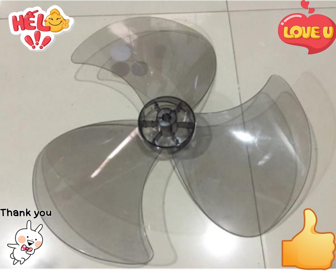Cánh Quạt 3 Cánh: B3-30cm & B4-40cm Cánh Trong