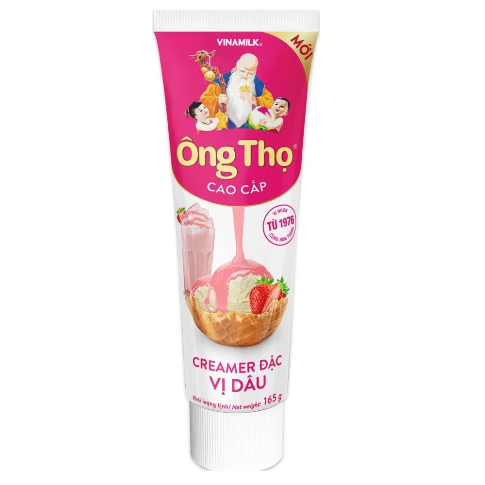 Combo 3 Tuýp 3 Vị Sữa Đặc Ông Thọ Tuýp 165g