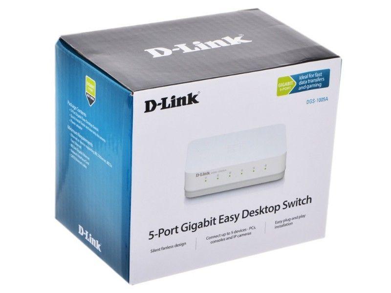 Bộ chia mạng Switch Dlink 5 port 10/100 D-Link DES - 1005C (5 cổng)