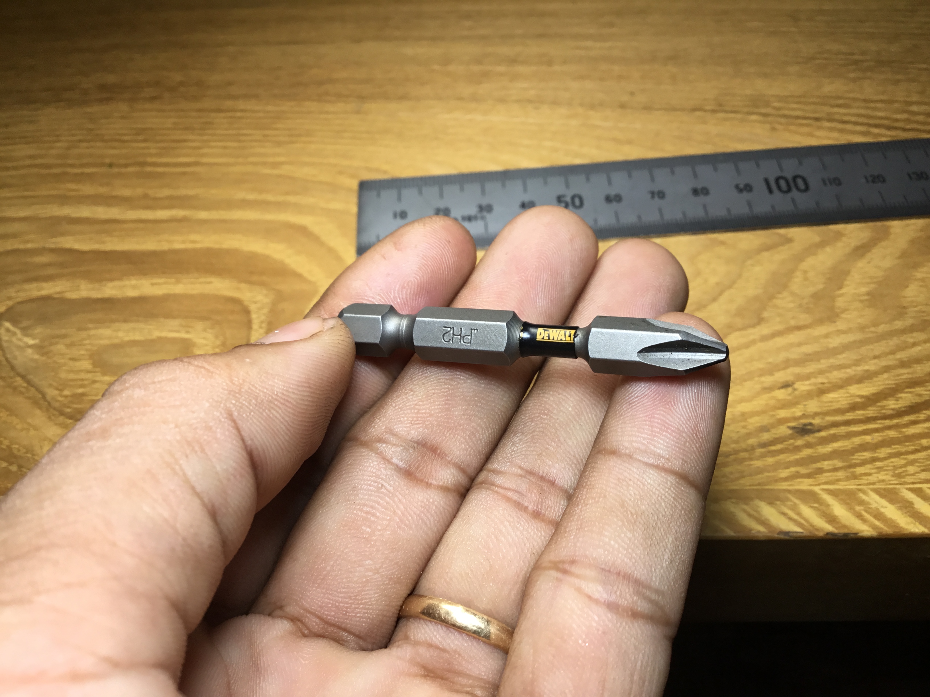 [HCM]Mũi Vít DeWalt Tem Đen Ph2 52mm