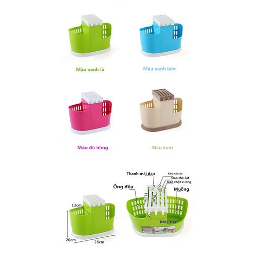 [HCM]Ống cắm dao đũa thìa 3 ngăn Homestar