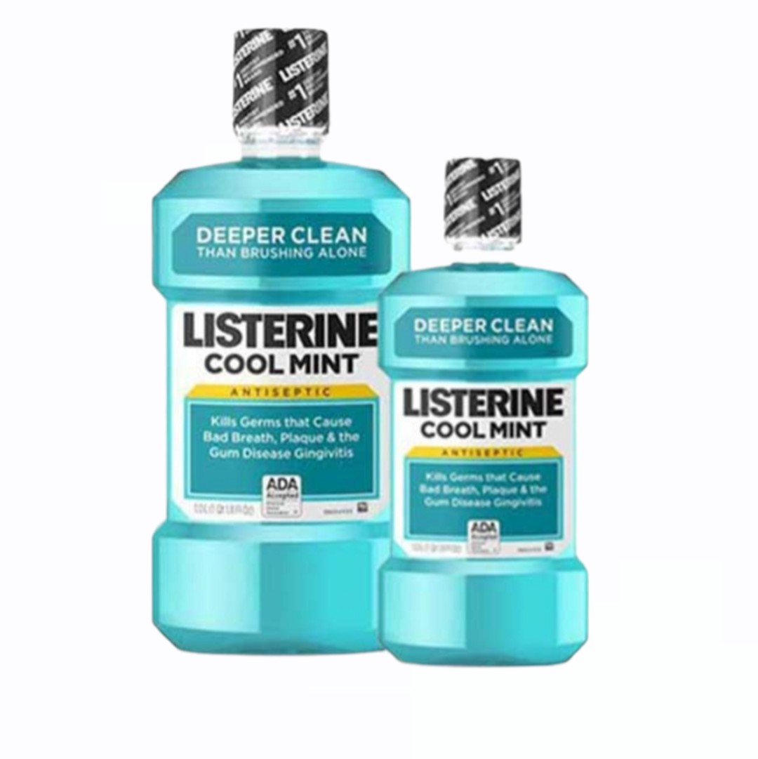 Nước Súc Miệng Listerine 750ml (tặng kèm chai 250ml) Thái Lan