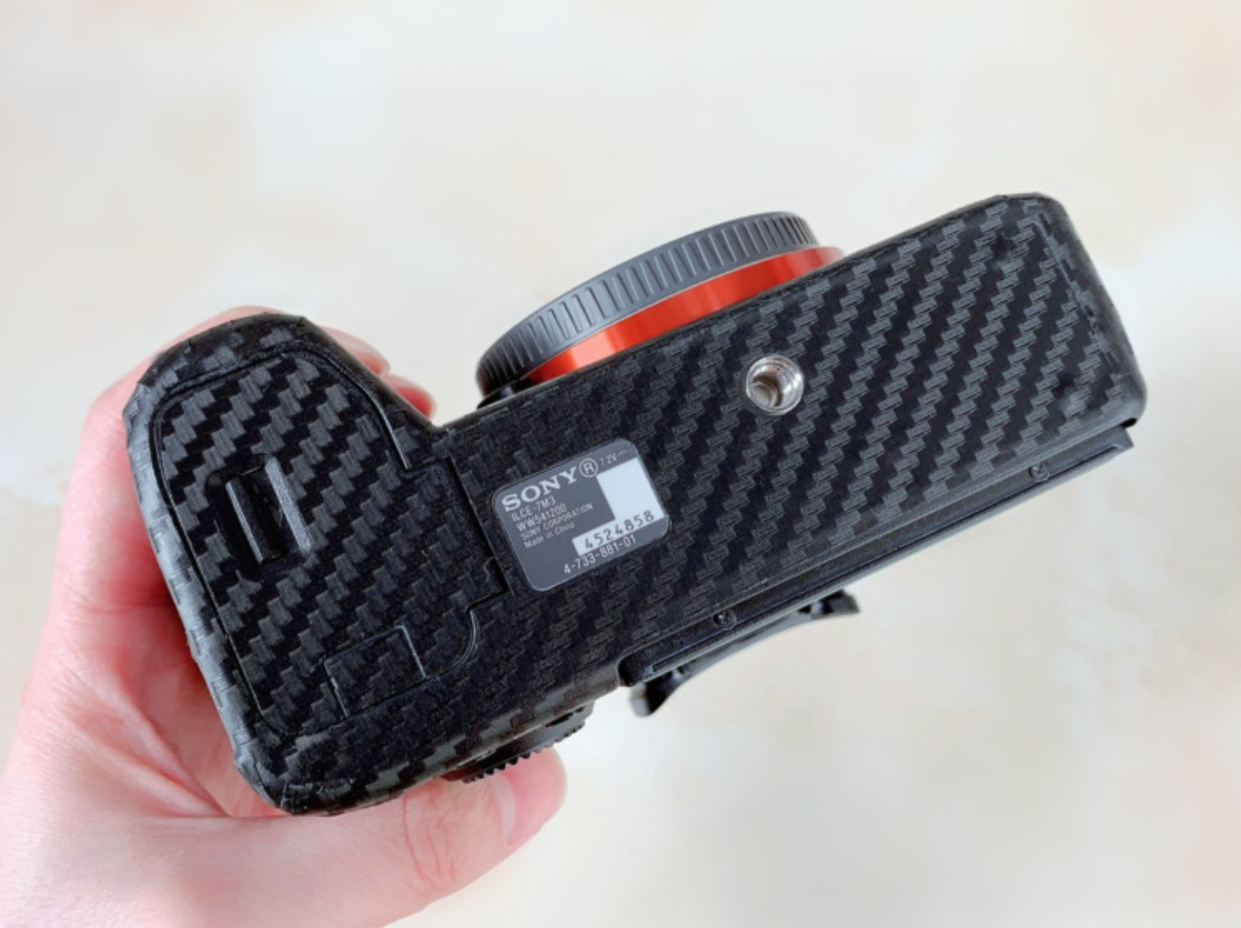 Miếng dán carbon 3M cho máy ảnh Sony A7iii và A7riii
