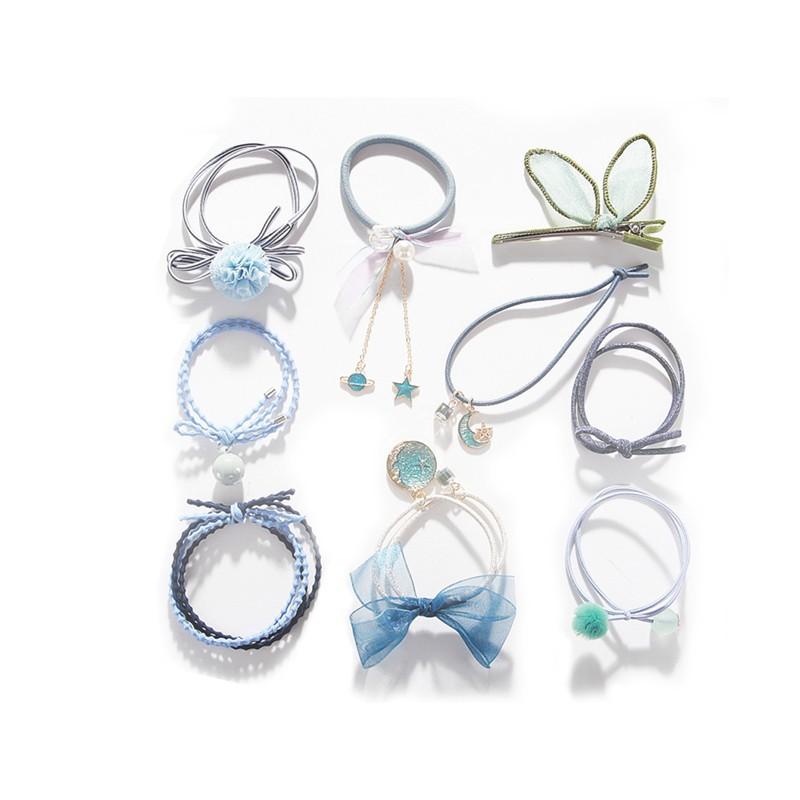 Combo 9 dây cột tóc