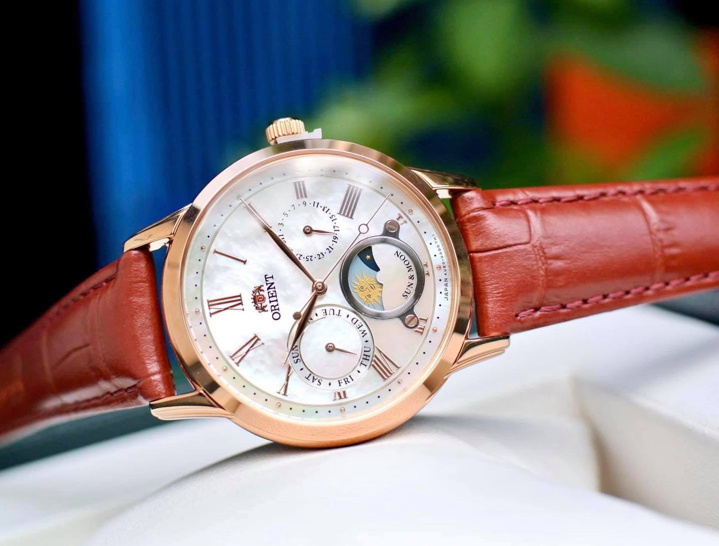 Đồng hồ nữ ORIENT SUN & MOON NỮ RA-KA0001A10B