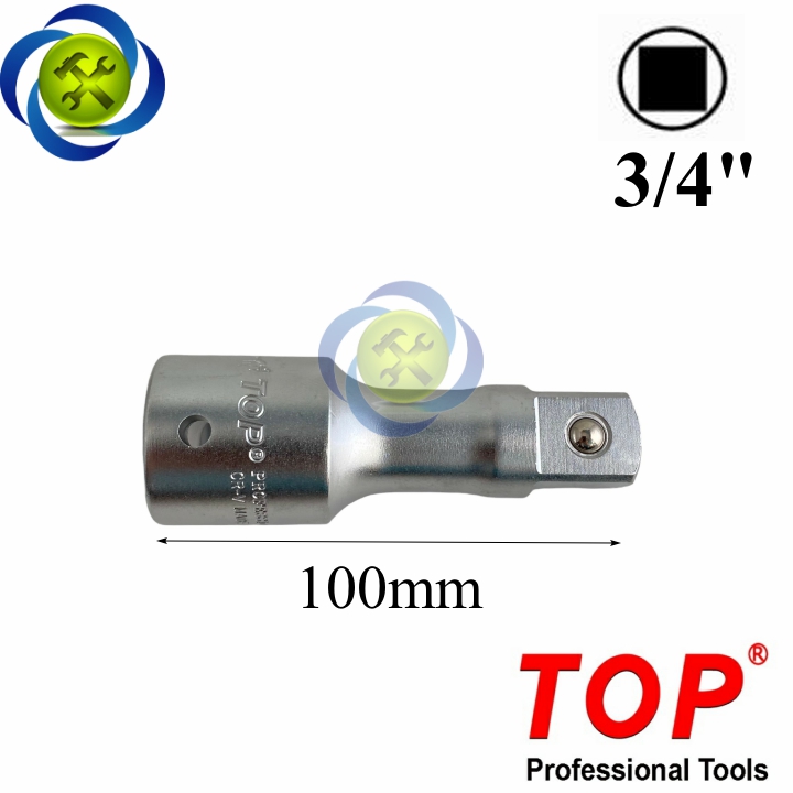 Đầu nối dài 3/4 top tsa-00008 dài 100mm đầu vuông 19mm