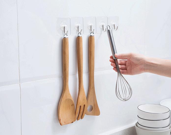 ComBo 10 Móc Treo Đồ Dính Tường Siêu Dính Chịu Lực