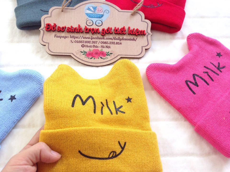 MŨ LEN MILK /CAT