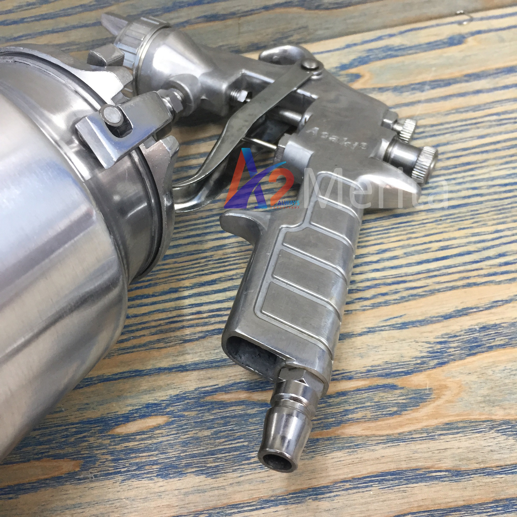 Súng phun sơn 1000ml Asaki AK-4018