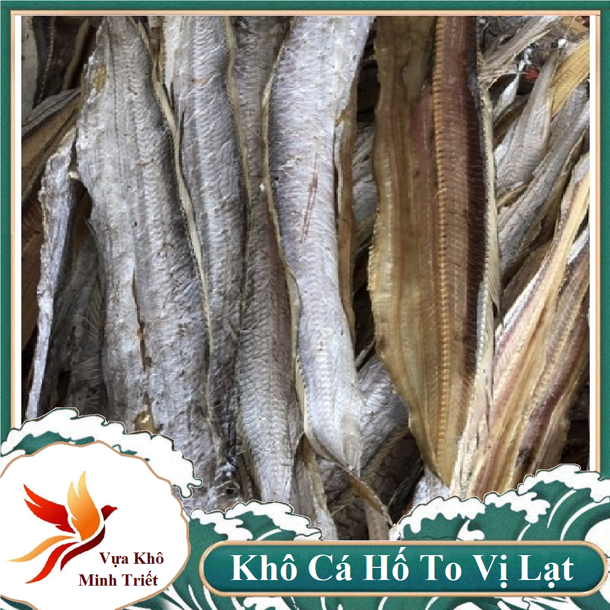 1 kg KHÔ CÁ HỐ LẠT, KHÔNG TẨM ƯỚP GIA VỊ ĐẶC SẢN MINH TRIẾT CÀ MAU-Vựa Khô Minh Triết