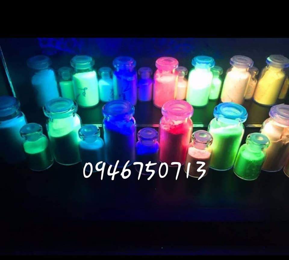 COMBO 7 LỌ BỘT DẠ QUANG( KÈM TẶNG SƠN PHA)