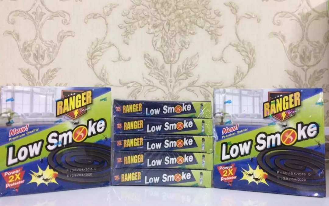 10 hộp nhang muỗi Ranger Thái Lan