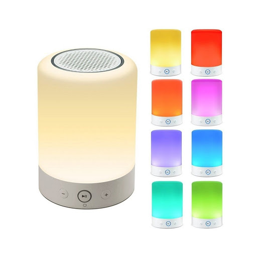 Loa Bluetooth Kiêm Đèn Ngủ Y2 Đổi Màu Cảm Ứng Cực Đẹp
