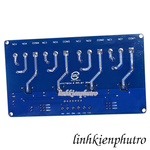 [HCM]Module 4 Relay 12V - 30A Kích High/Low HTC