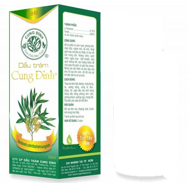 Dầu tràm Cung Đình Gold 50ml